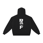 ReliaFort Black Zip Up Hoodie