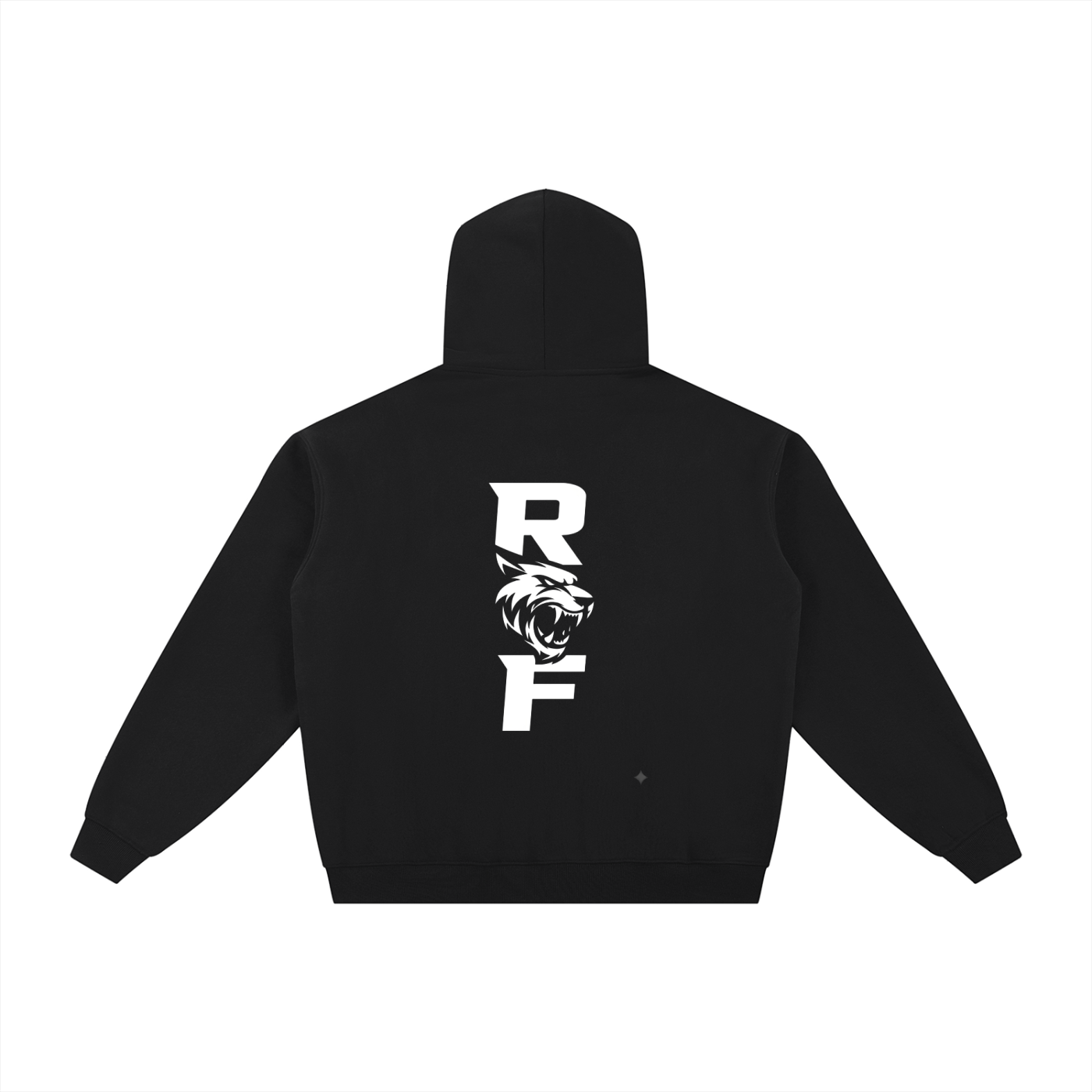 ReliaFort Black Zip Up Hoodie