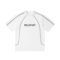 Contrast Stitch Raglan T-Shirt