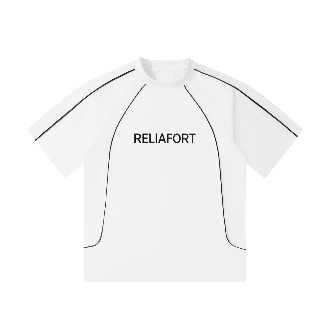 Contrast Stitch Raglan T-Shirt