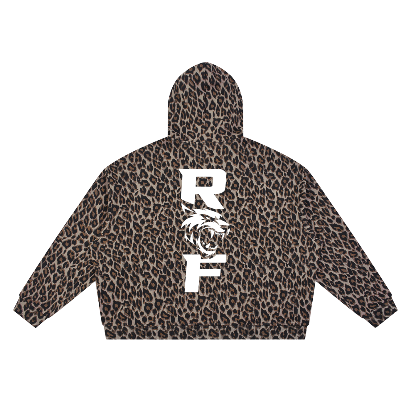ReliaFort Leopard Zip-Up Hoodies
