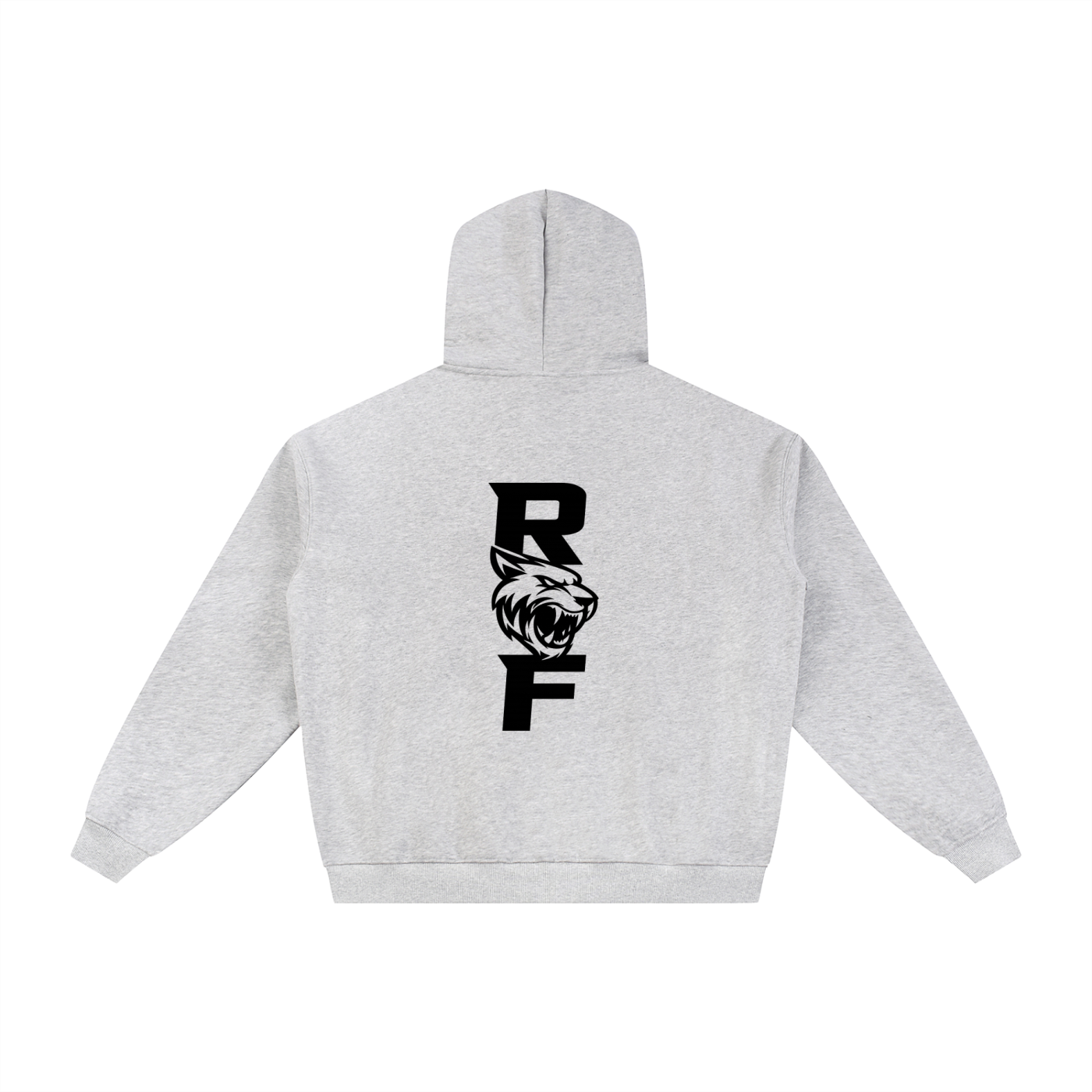 ReliaFort Light-Grey Zip Up Hoodie