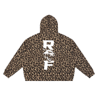 ReliaFort Leopard Zip-Up Hoodies