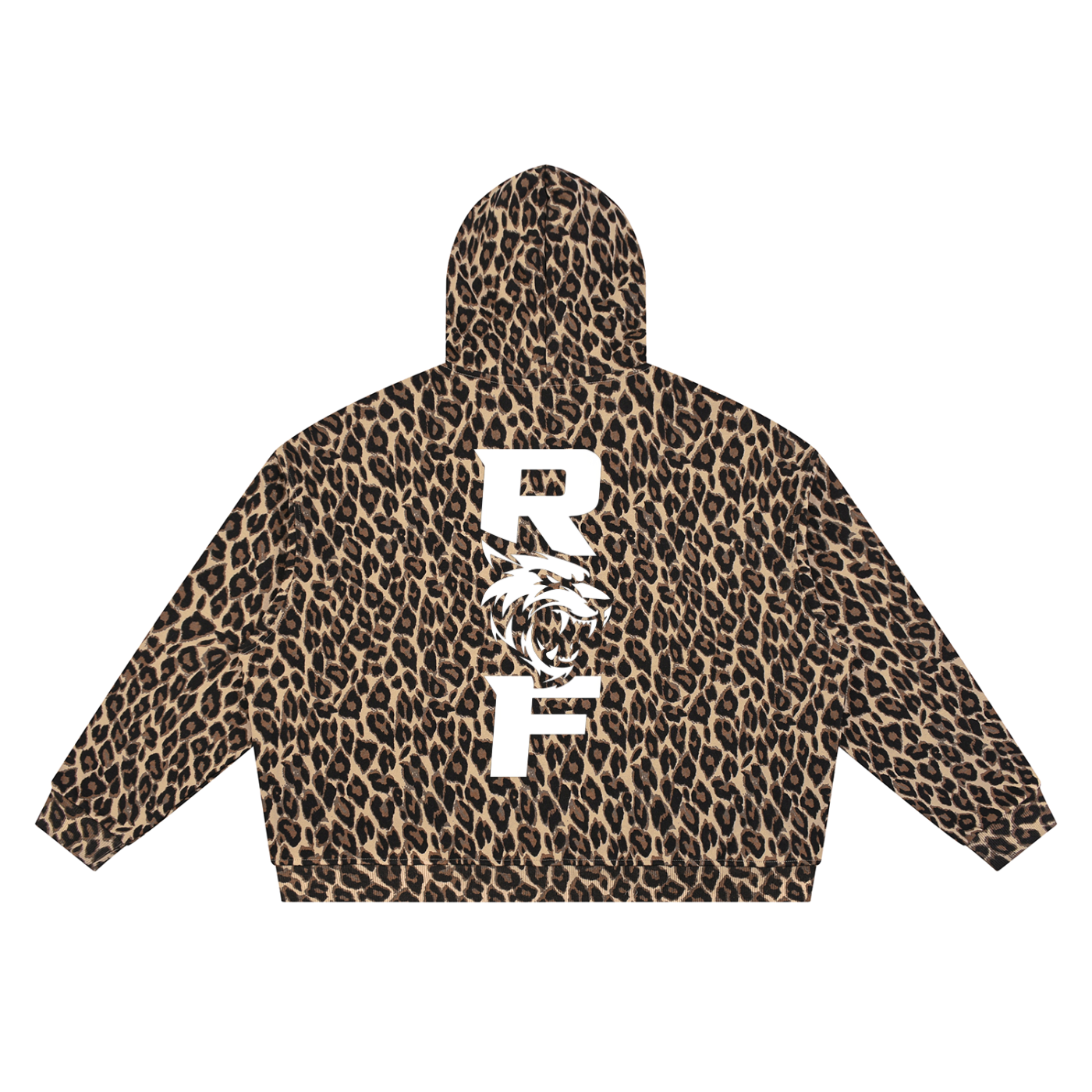 ReliaFort Leopard Zip-Up Hoodies