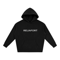 ReliaFort Black Hoodie